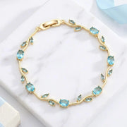 Diamond Tulip Bracelet For Female With Box
