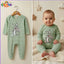 GreenSnuggle Bunny Romper | Mint Green Baby Streetwear – Chunzo Kids