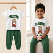 Little Patriots Pakistan Truck Art Kids Co-ord Set