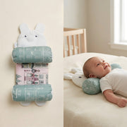 Chunzoo Kids Premium Anti-Roll & Head-Shaping Bunny Pillow